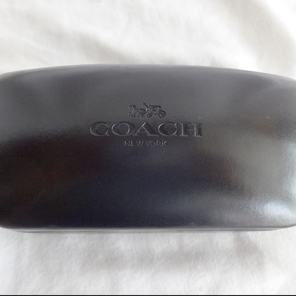 COACH Black Hard Dome Sunglass Case - Picture 2 of 6